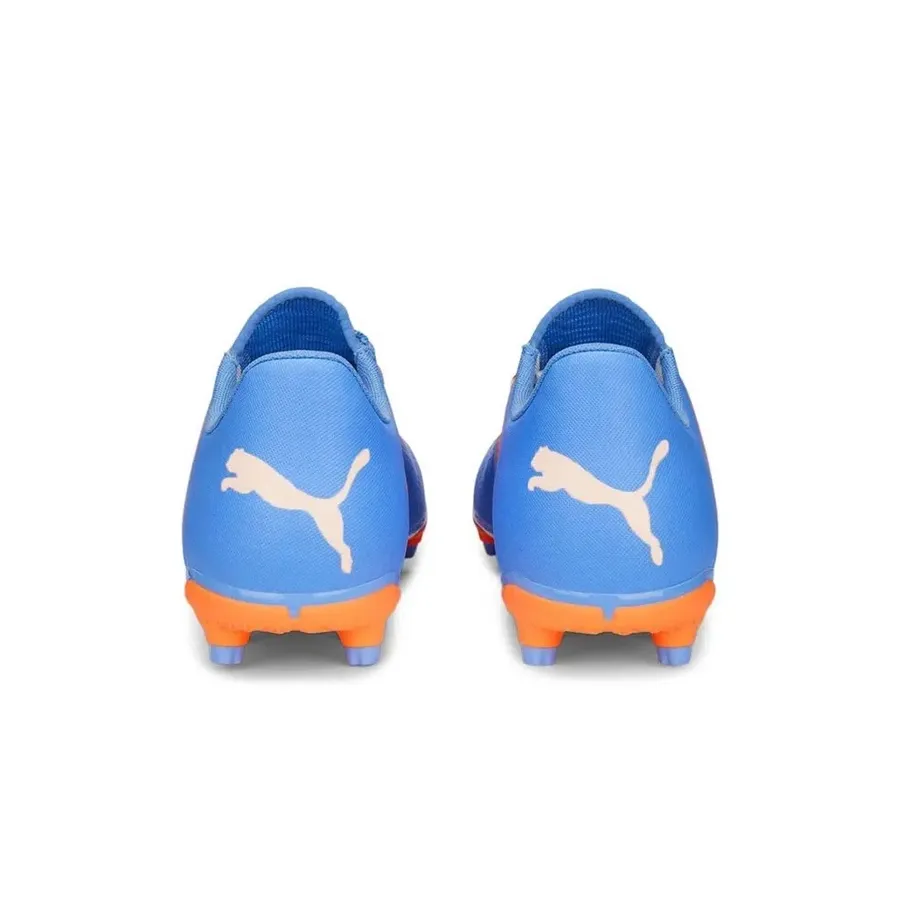 Imagen 3 de 5 de Botines Puma Future Play Fg/Ag-CELESTE/NARANJA/BLANCO