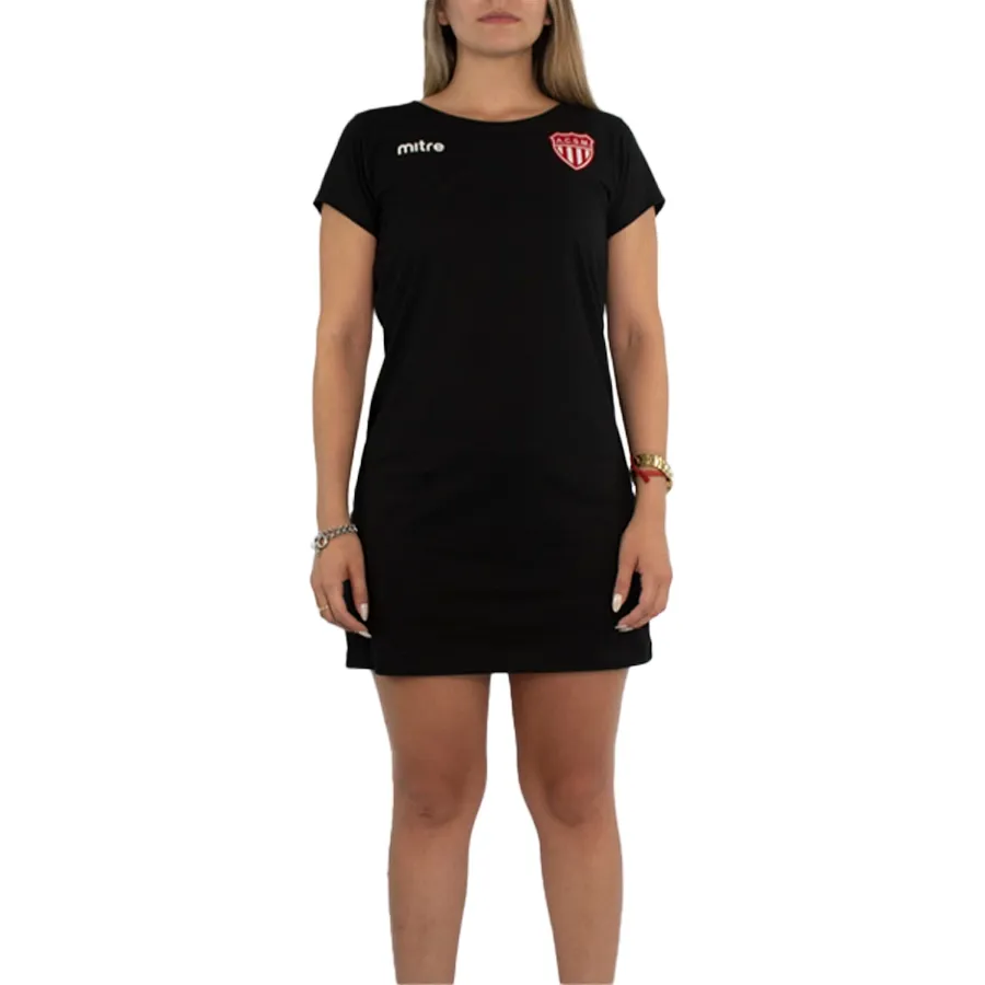 Imagen 0 de 3 de Vestido Mitre Lina San Martin-NEGRO