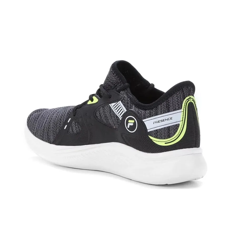 Imagen 1 de 3 de Zapatillas Fila Presence-NEGRO/LIMA/BLANCO