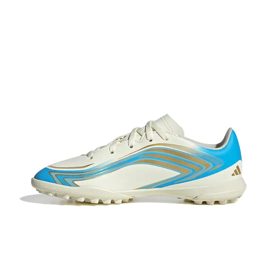 Imagen 2 de 7 de Botines Multitapón adidas Botines F50 Messi Club Tf-BLANCO/CELESTE/DORADO