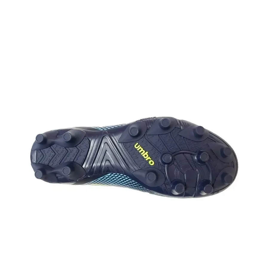 Imagen 4 de 5 de Botines Umbro U Cpo Calibra II Jr-MARINO/AZUL/LIMA