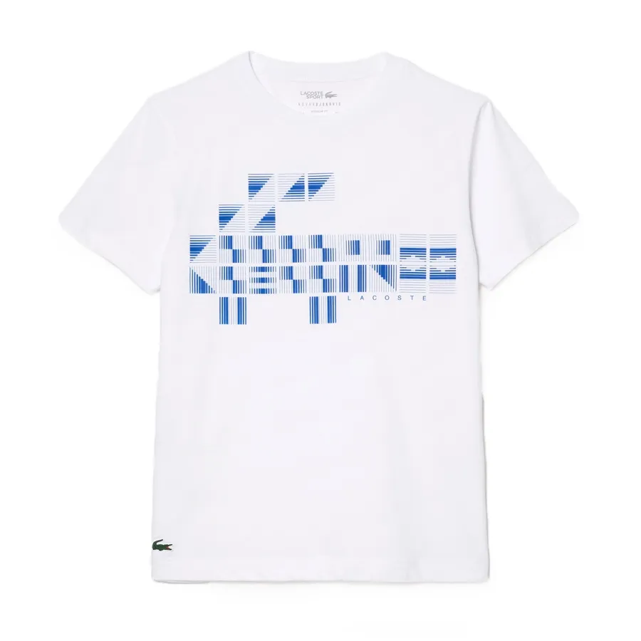 Imagen 0 de 7 de Remera Lacoste Novak Djokovic-BLANCO/AZUL