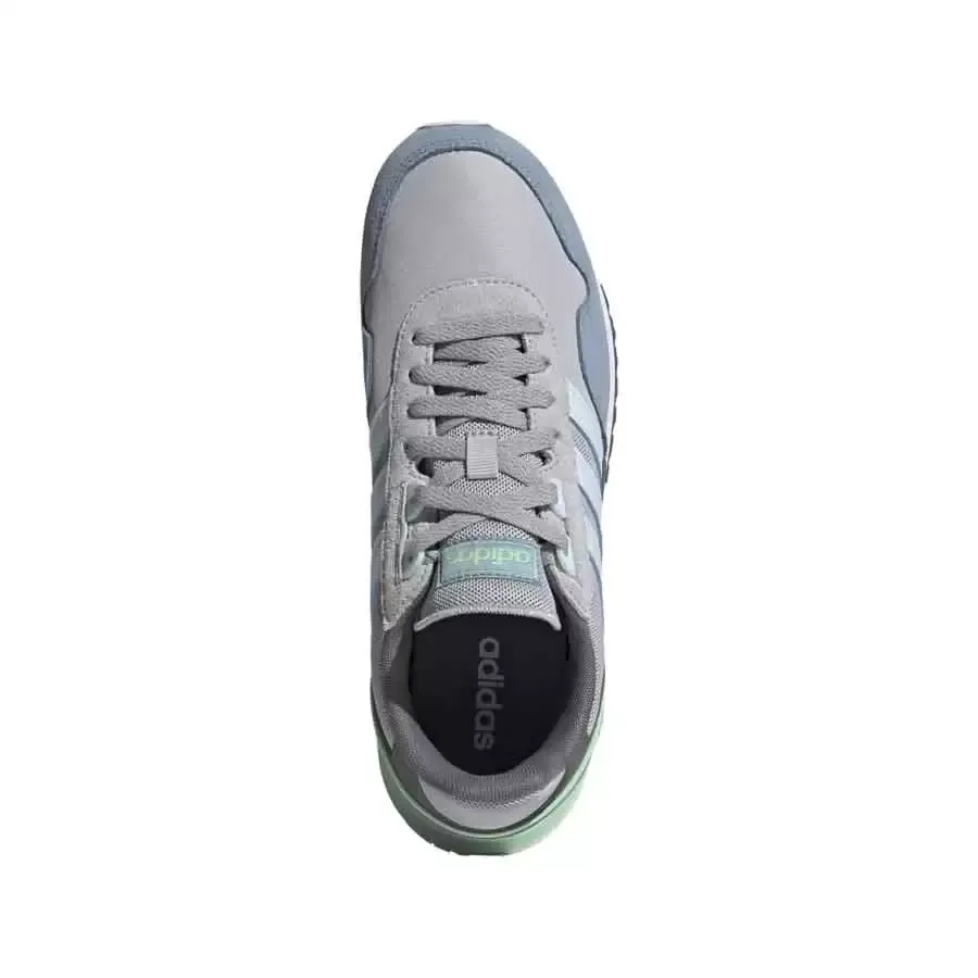 Imagen 2 de 6 de Zapatillas adidas 8 K-GRIS/CELESTE/VERDE