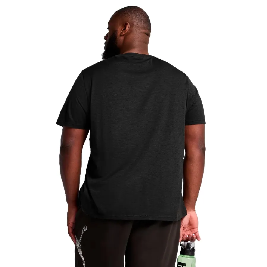 Imagen 2 de 4 de Remera Puma Tad Essentials Heather Cat-NEGRO