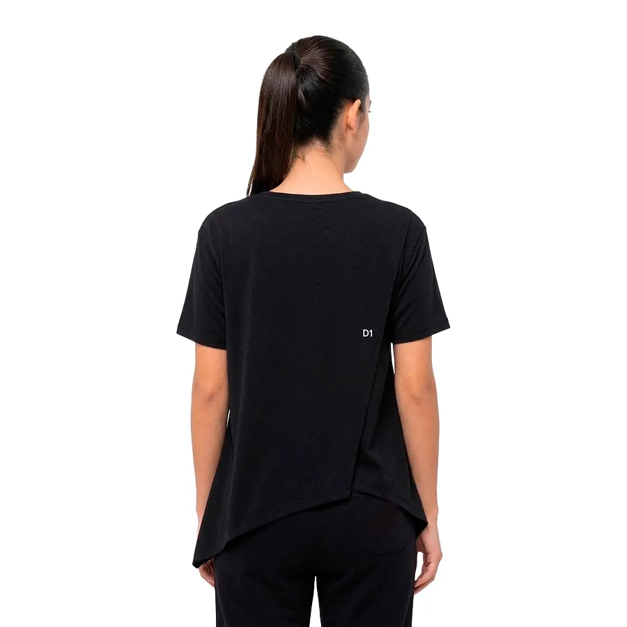 Imagen 1 de 2 de Remera Asics Ss Tee Top-NEGRO/BLANCO