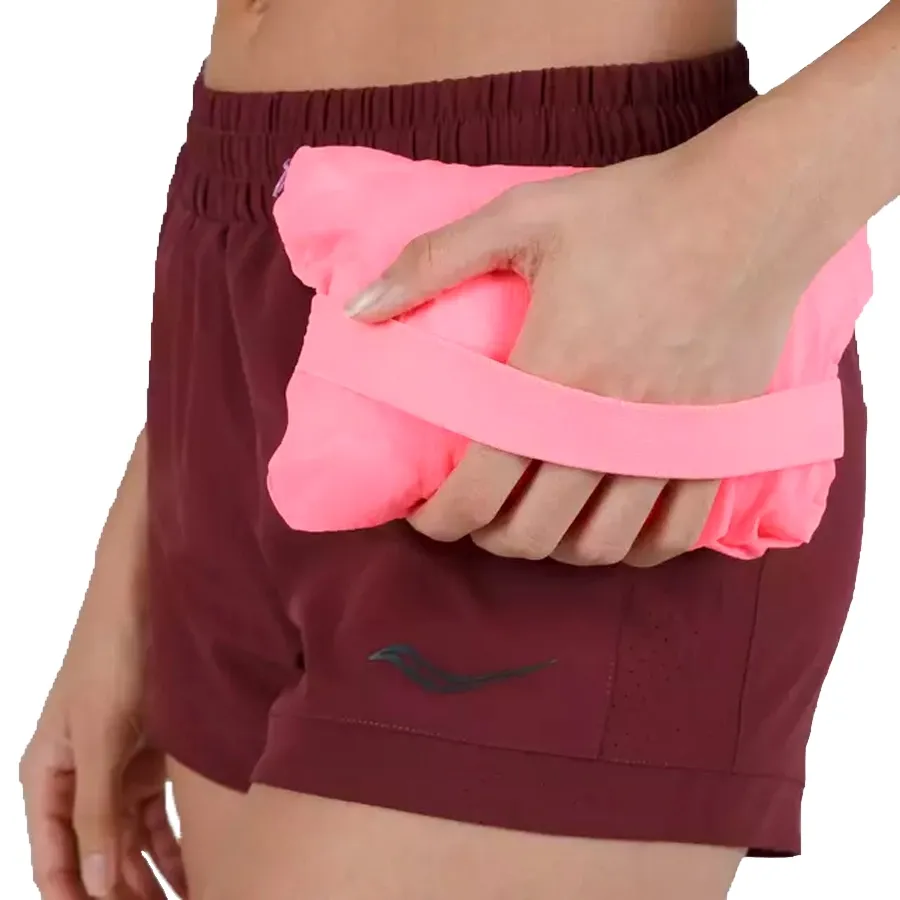 Imagen 4 de 5 de Campera Saucony Elevate Packaway-ROSA