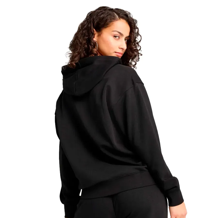 Imagen 2 de 5 de Buzo Puma Essentials Script Comfort-NEGRO