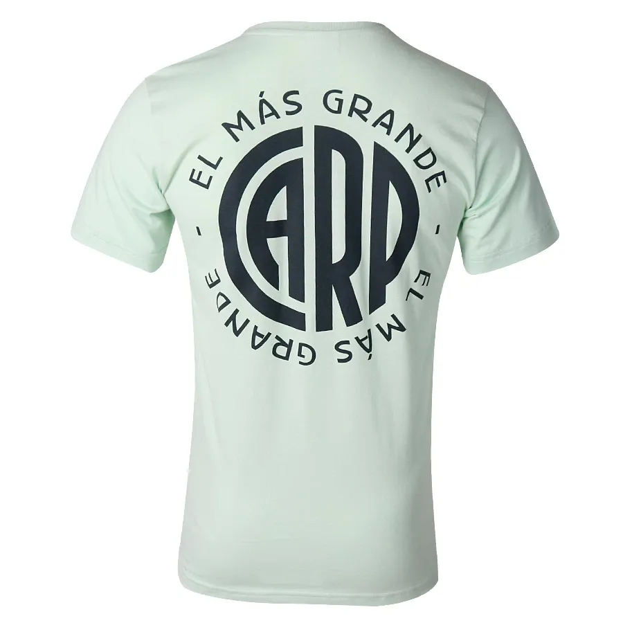 Imagen 2 de 4 de Remera adidas Graphic River Plate-VERDE AGUA/NEGRO