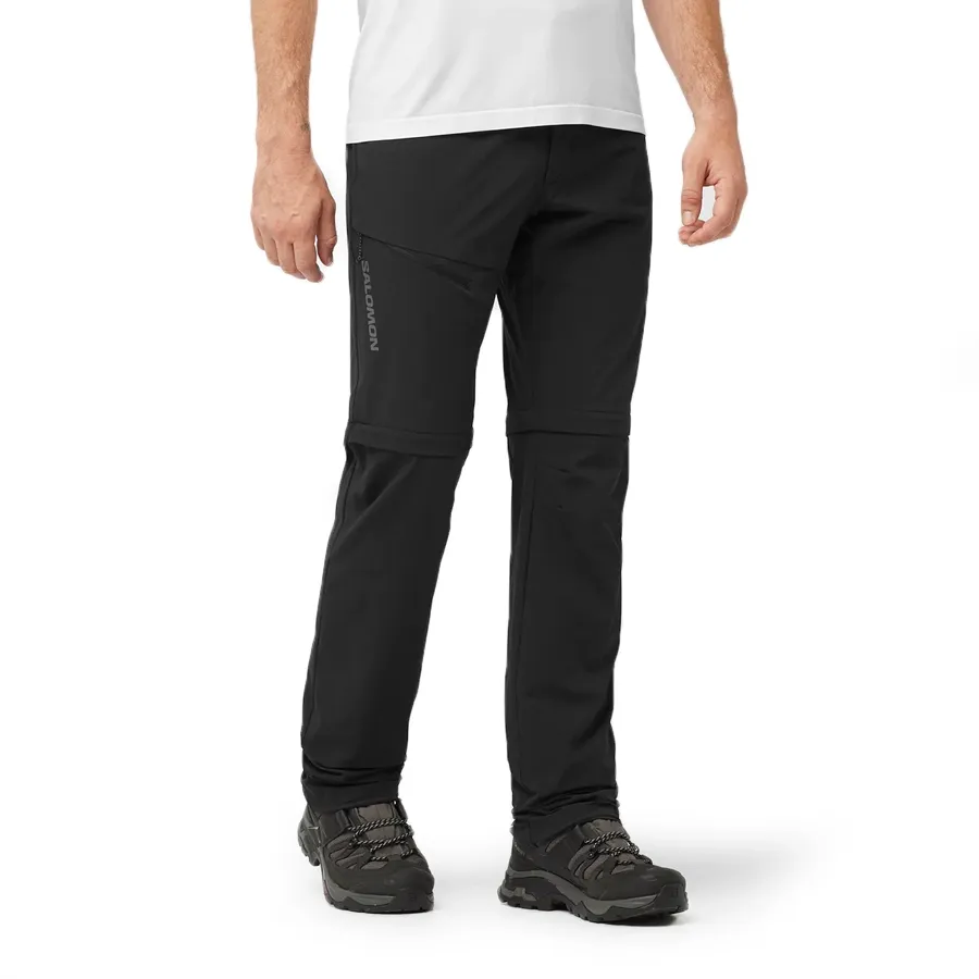 Imagen 1 de 5 de Pantalón Salomon Wayfarer Zip Off-NEGRO