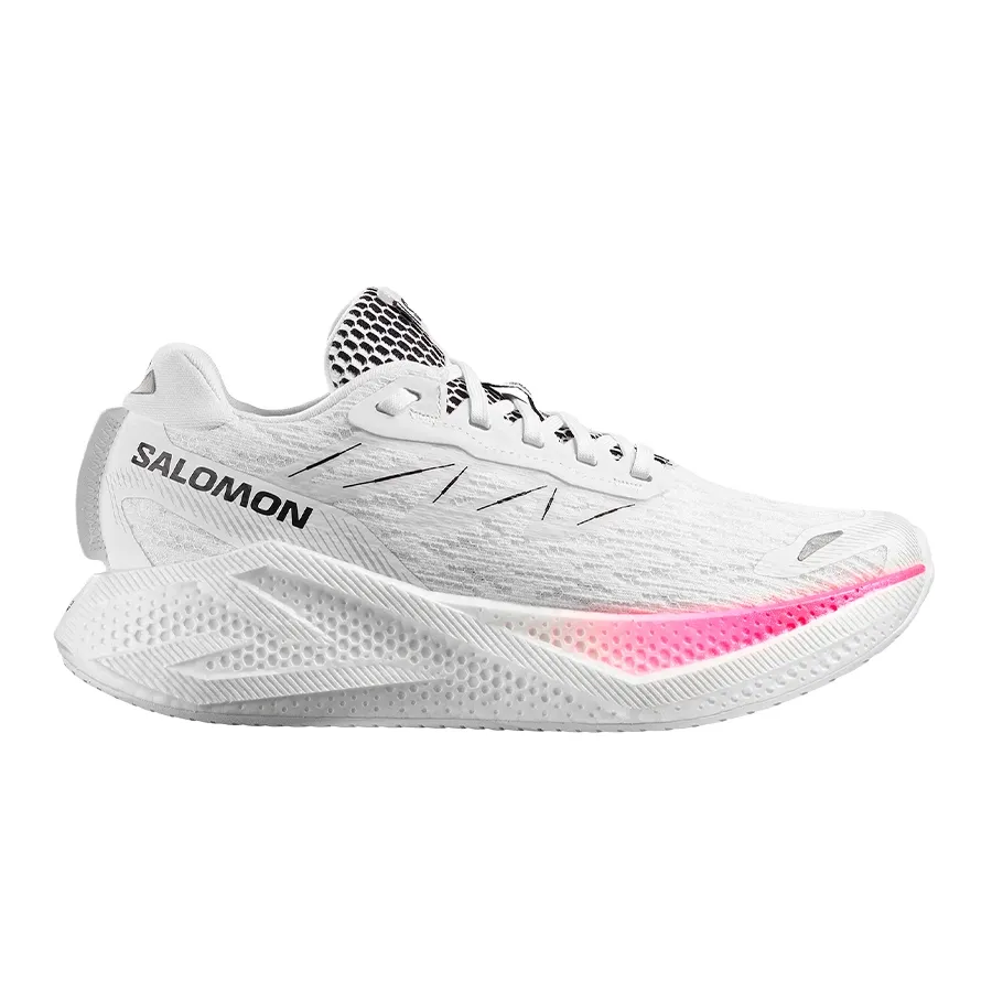Imagen 0 de 5 de Zapatillas Salomon Aero Glide 4-BLANCO/NEGRO/ROSA