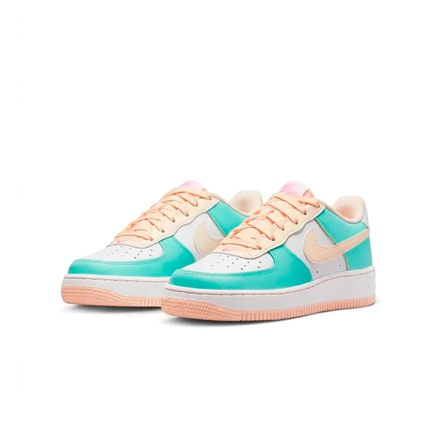 Imagen 1 de 5 de Zapatillas Nike Air force 1-BLANCO/MENTA/NUDE