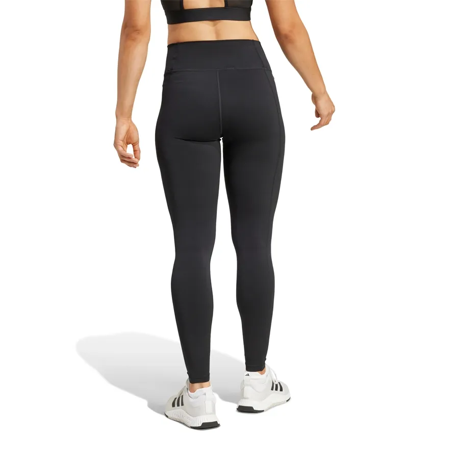 Imagen 2 de 7 de Calza Larga adidas Train Essentials-NEGRO/BLANCO