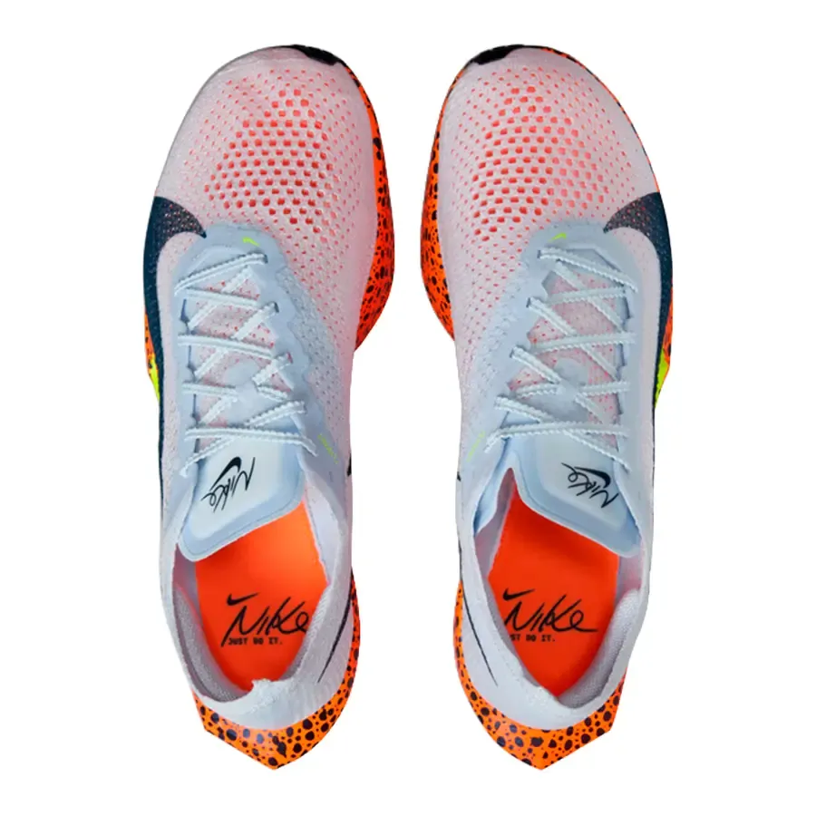 Imagen 3 de 8 de Zapatillas Nike Zoomx Vaporfly-CELESTE/NARANJA/NEGRO