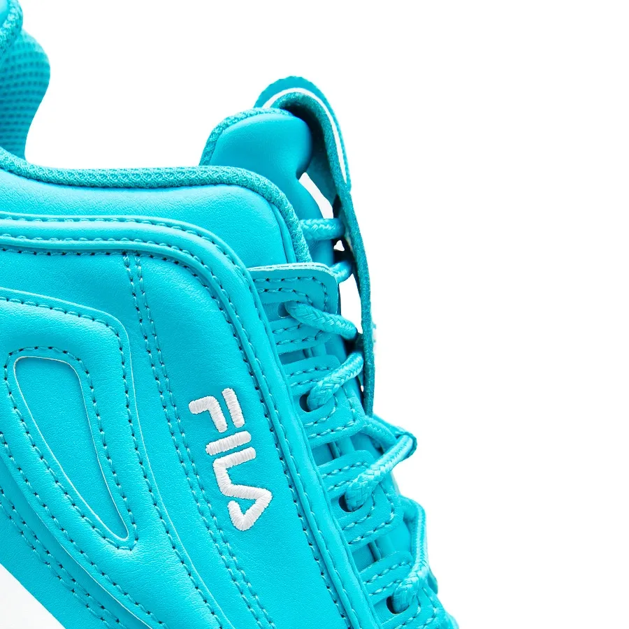 Imagen 4 de 5 de Zapatillas Fila Disruptor II Premium M-TURQUESA/BLANCO