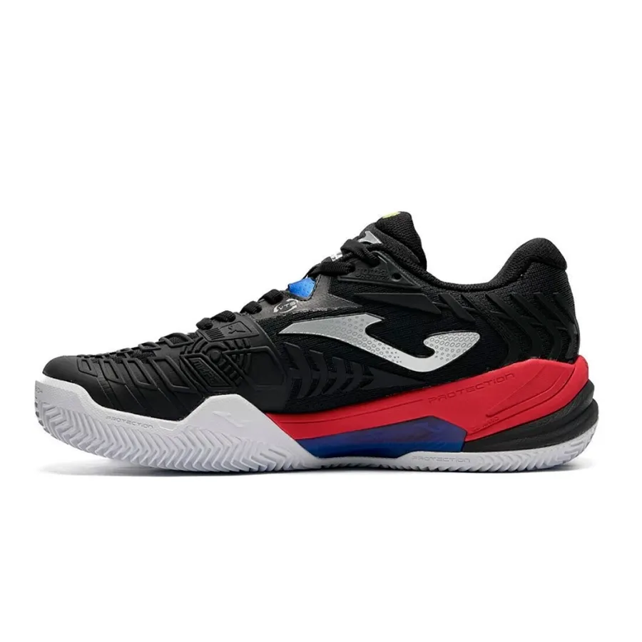 Imagen 1 de 6 de Zapatillas Joma Tenis Roland W2401-NEGRO/ROJO/AZUL