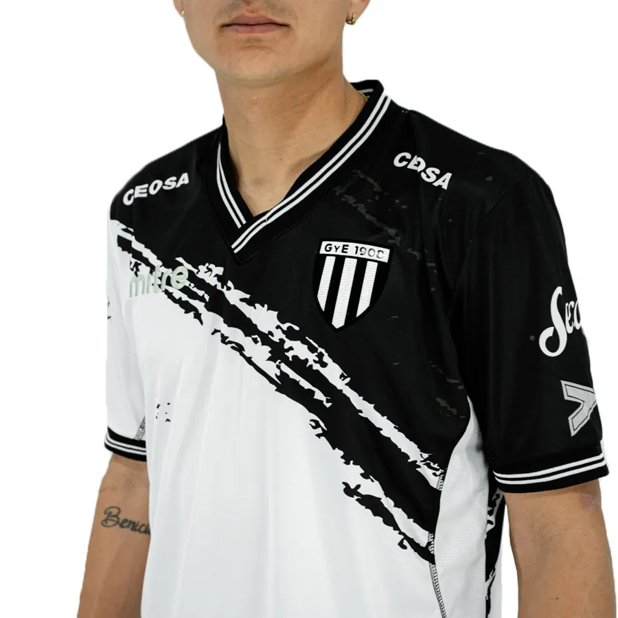 Imagen 7 de 8 de Camiseta Mitre Alternativa Gimnasia y Esgrima 22-NEGRO/BLANCO