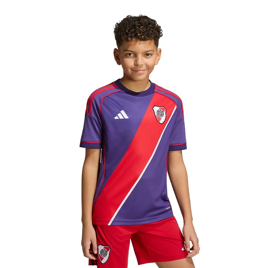 Imagen 0 de 7 de Camiseta adidas Alternativa River Plate 26-VIOLETA/ROJO