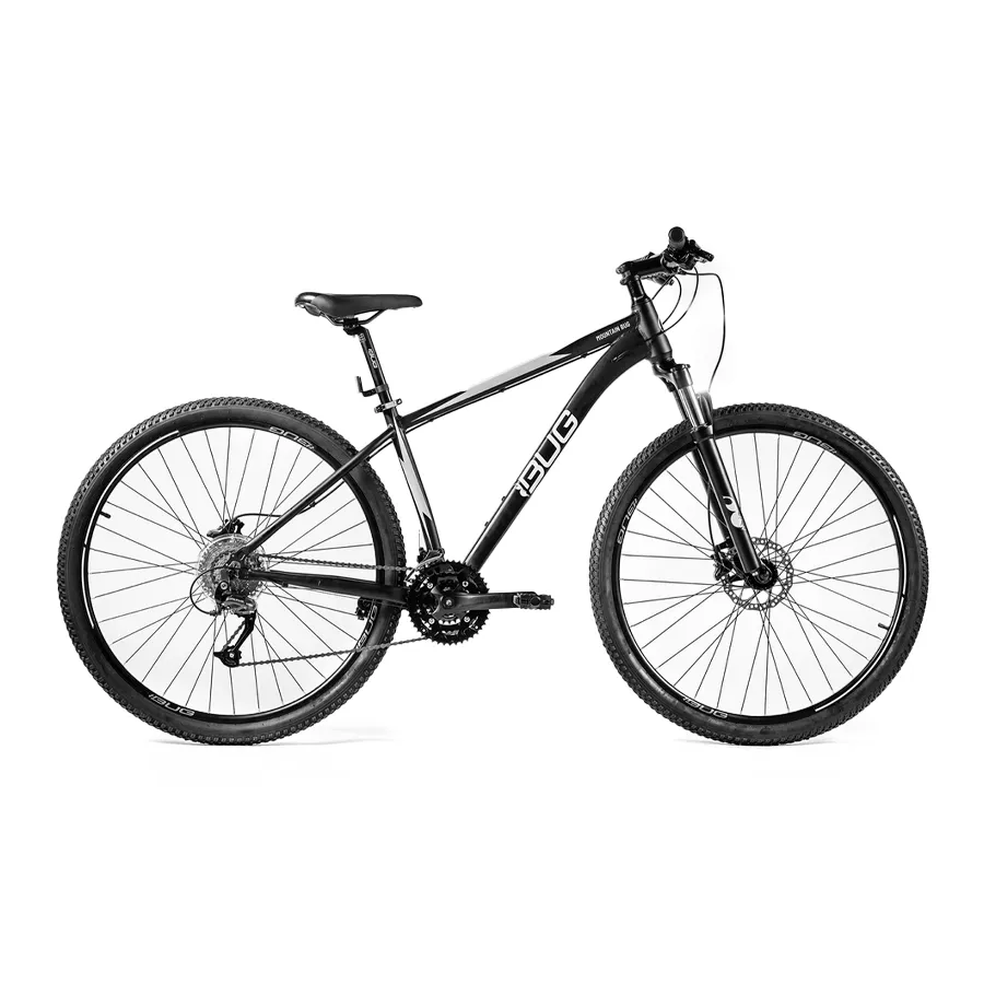 Imagen 0 de 6 de Bicicleta Bug Bikes Mountain R29 27V Matte-NEGRO/BLANCO