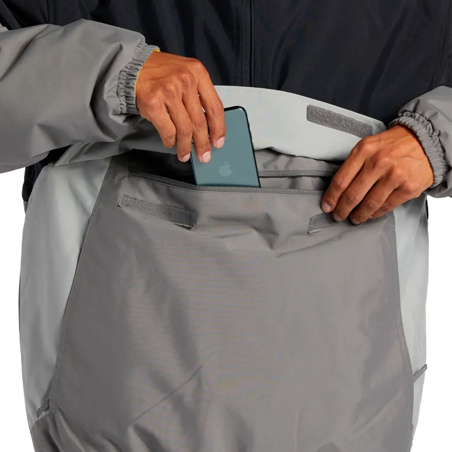 Imagen 4 de 6 de Buzo Dc Snow Nexus Rev Anorak-NEGRO/GRIS/AMARILLO