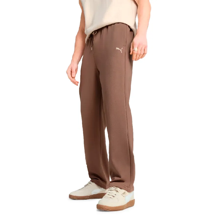 Imagen 1 de 5 de Pantalón Puma Wardrobe Relaxed Sweatpant-MARRON