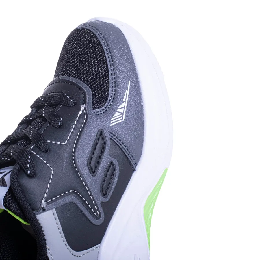 Imagen 4 de 5 de Zapatillas Footy Top-NEGRO/GRIS/AZUL