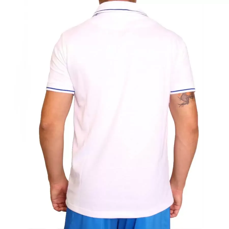 Imagen 2 de 4 de Remera Fiume Sport Chomba De Salida Polo Moda Godoy Cruz-BLANCO