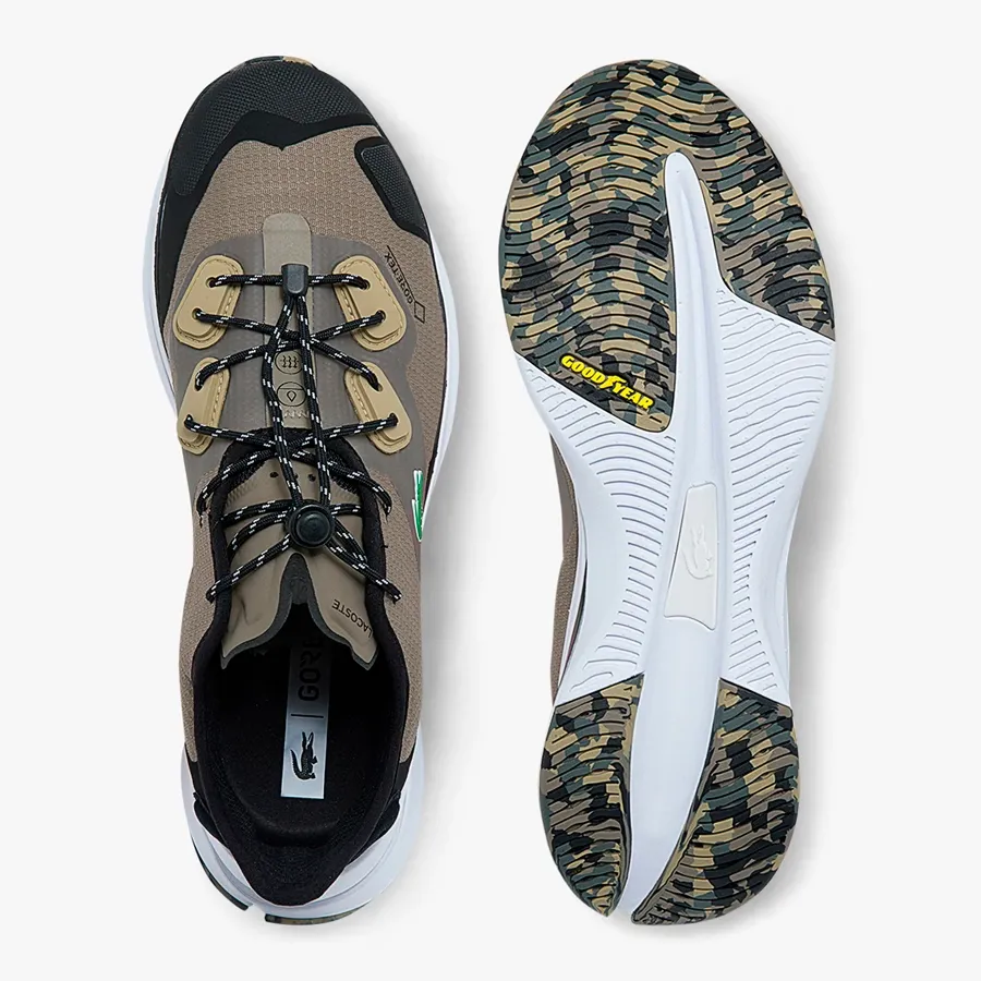 Imagen 4 de 5 de Zapatillas Lacoste Run Spin Gtx-KAKI/NEGRO