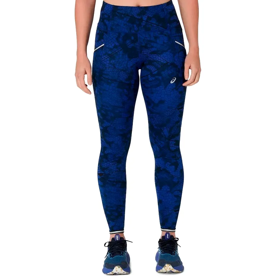 Imagen 0 de 6 de Calza Asics Road Lite Show Tight-AZUL/NEGRO