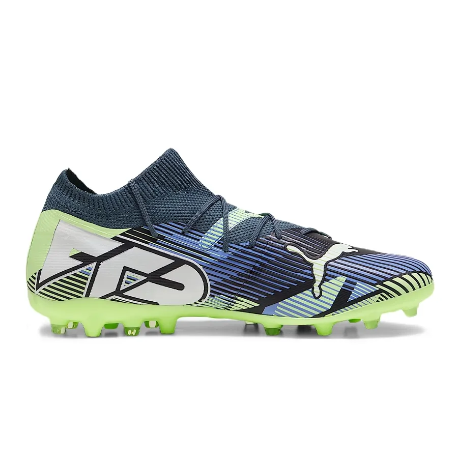 Imagen 0 de 6 de Botines Puma Future 7 Match Mg-NEGRO/AZUL/LIMA