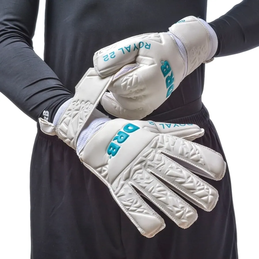 Imagen 1 de 5 de Guantes DRB Guante Royal 22 Pro-BLANCO/TURQUESA