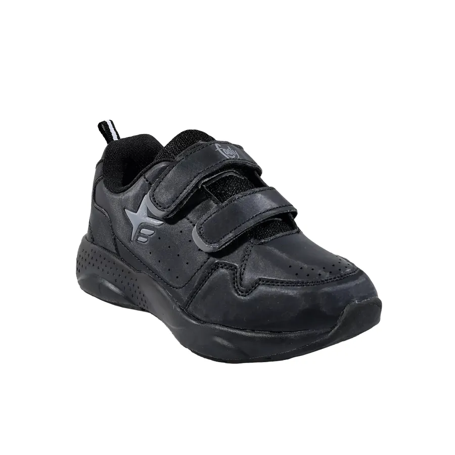 Imagen 1 de 4 de Zapatillas Footy Escolar Cambridge 22-NEGRO