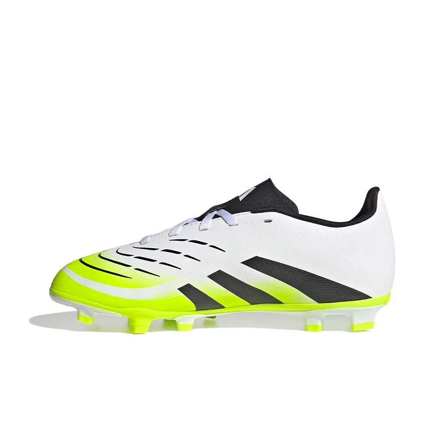 Imagen 3 de 8 de Botines adidas Predator Club Fg-BLANCO/NEGRO/AMARILLO FLUOR