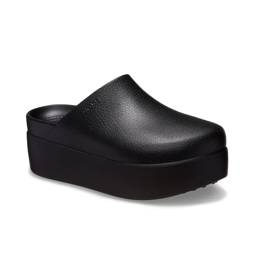 Imagen 1 de 6 de Sandalias Crocs Dylan Plarform Clog-NEGRO
