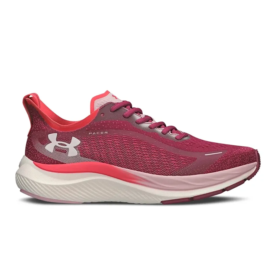 Imagen 0 de 5 de Zapatillas Under Armour E-Base Pacer-BORDO/BLANCO