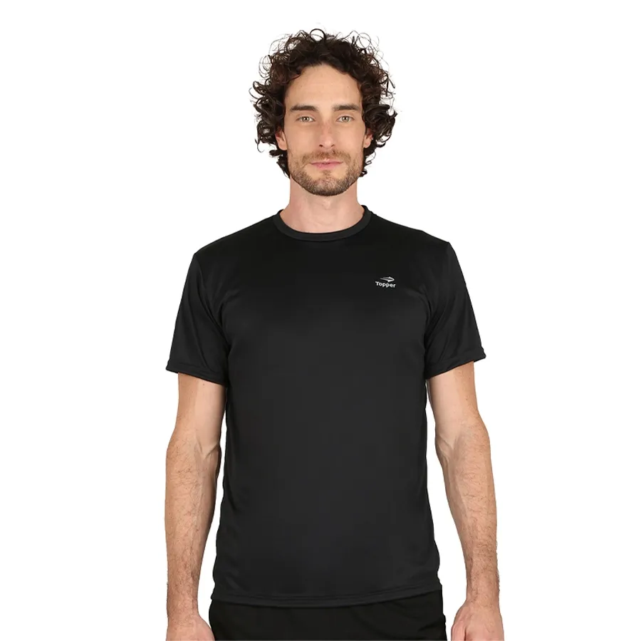 Imagen 0 de 3 de Remera Topper Basic Training-NEGRO