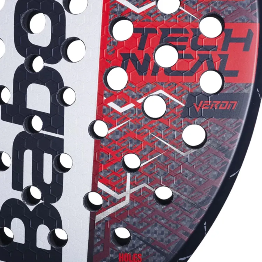 Imagen 4 de 5 de Paleta Babolat Technical Veron 2.5-NEGRO/ROJO