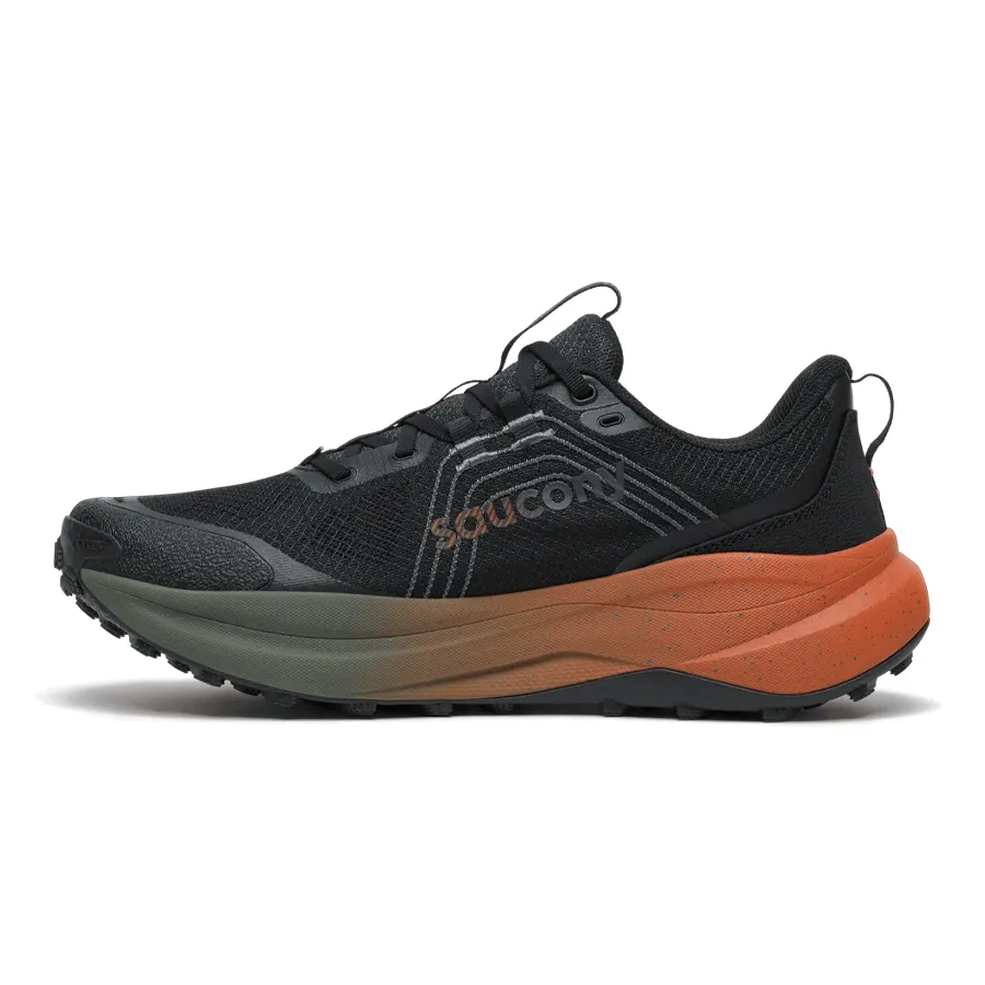 Imagen 2 de 6 de Zapatillas Saucony Xodus Ultra 4-NEGRO/NARANJA/VERDE