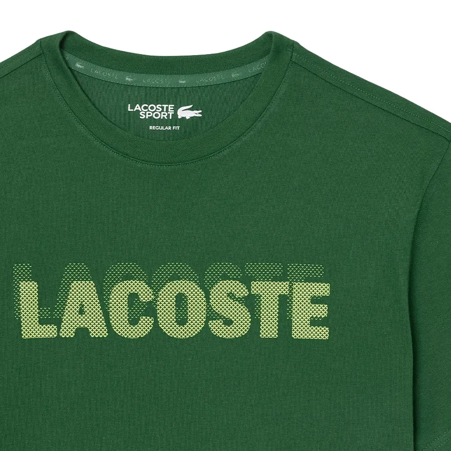 Imagen 4 de 7 de Remera Lacoste Tee-VERDE OSCURO/VERDE