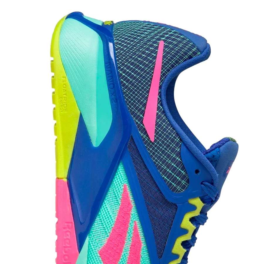 Imagen 3 de 5 de Zapatillas Reebok Nano X2-BLANCO/VERDE AGUA/NEGRO