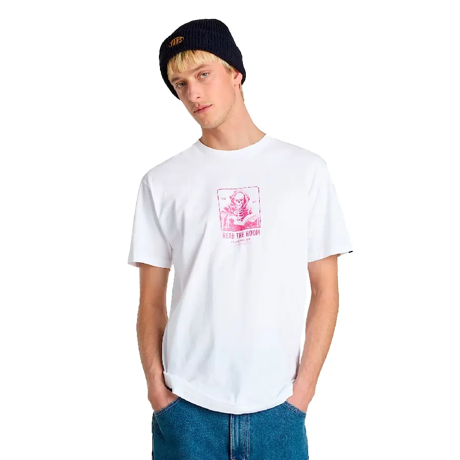 Imagen 0 de 4 de Remera Vans Read the Room-BLANCO