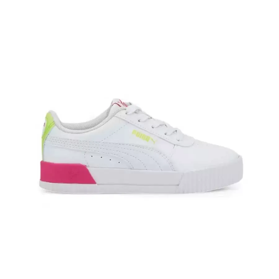Imagen 0 de 5 de Zapatillas Puma Carina Vivid Ps-BLANCO/ROSA/LIMA