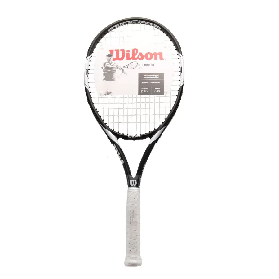 Imagen 0 de 1 de Raqueta Wilson Federer Team 105 Tns Rkt-NEGRO/BLANCO