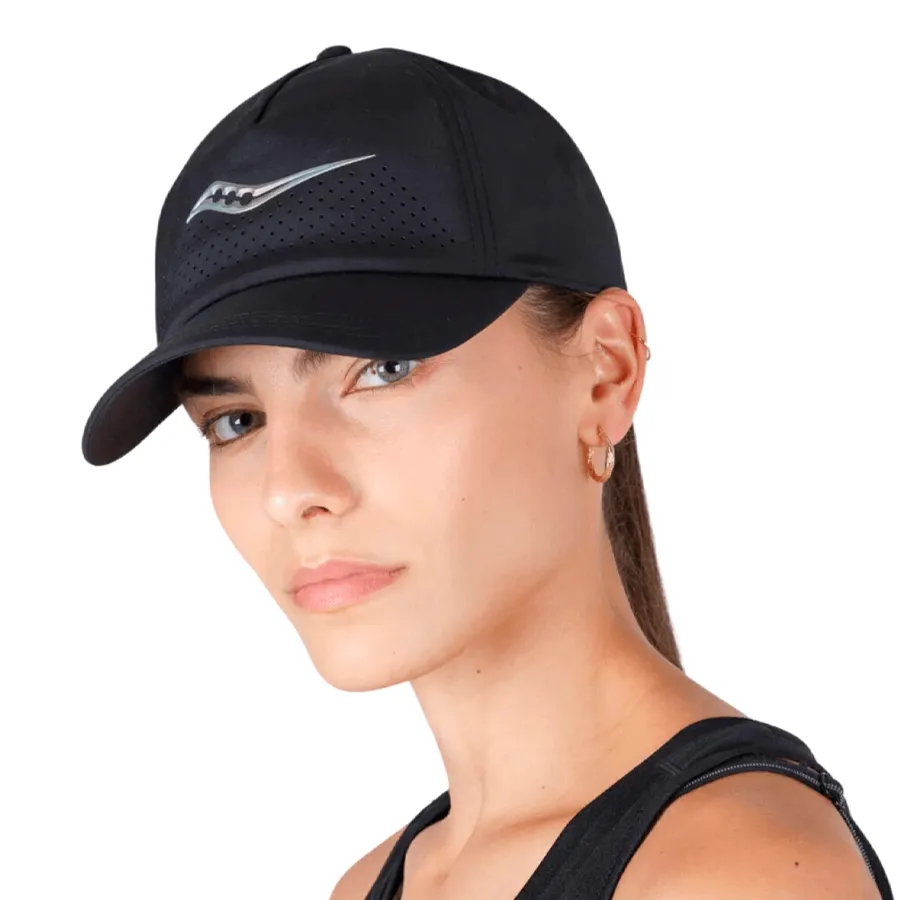 Imagen 4 de 5 de Gorra Saucony Outpace Petit-NEGRO