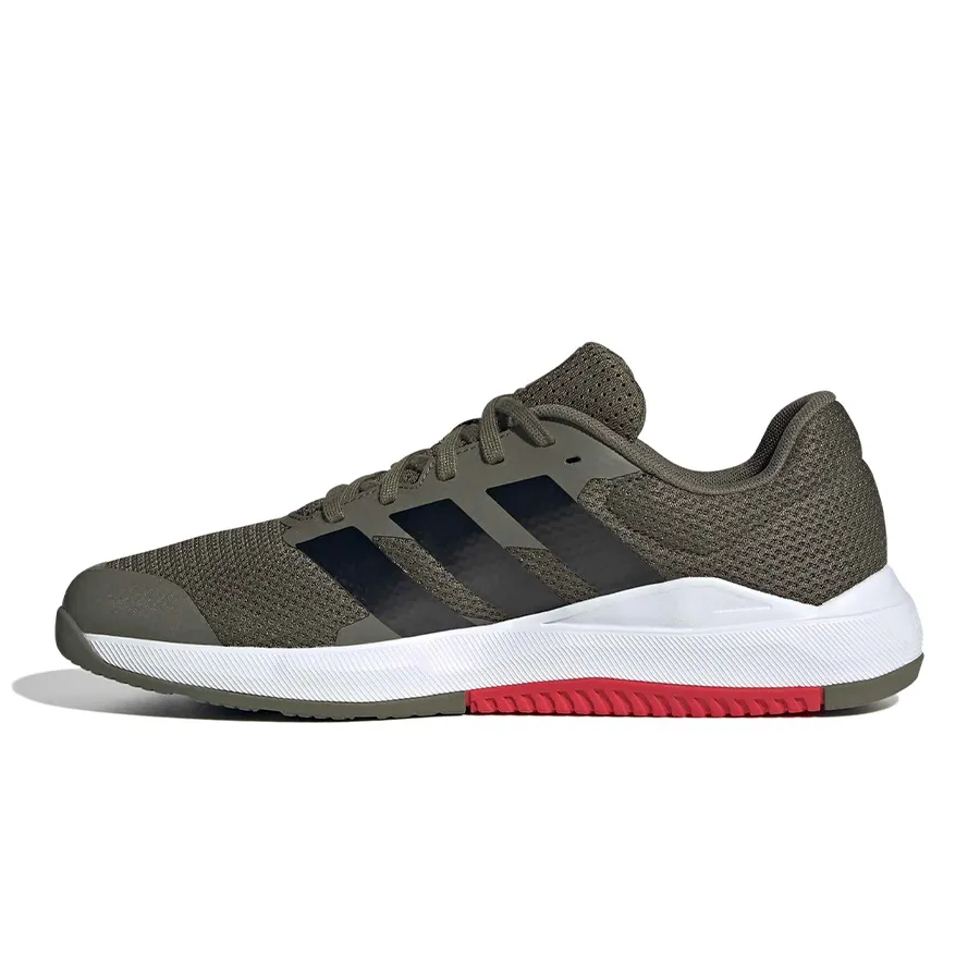 Imagen 2 de 7 de Zapatillas adidas Dropset Base Training-OLIVA/BLANCO/NEGRO/ROJO