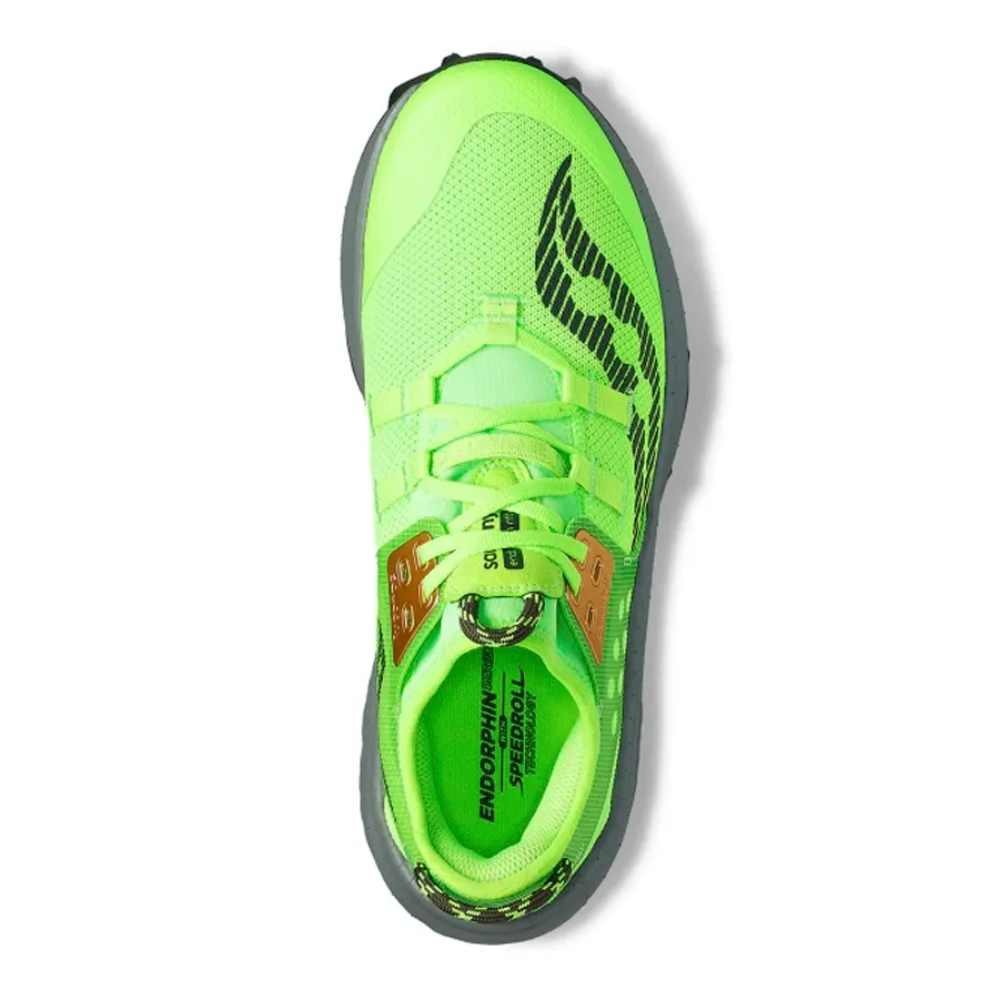 Imagen 3 de 5 de Zapatillas Saucony Endorphin Rift-VERDE FLUOR/GRAFITO