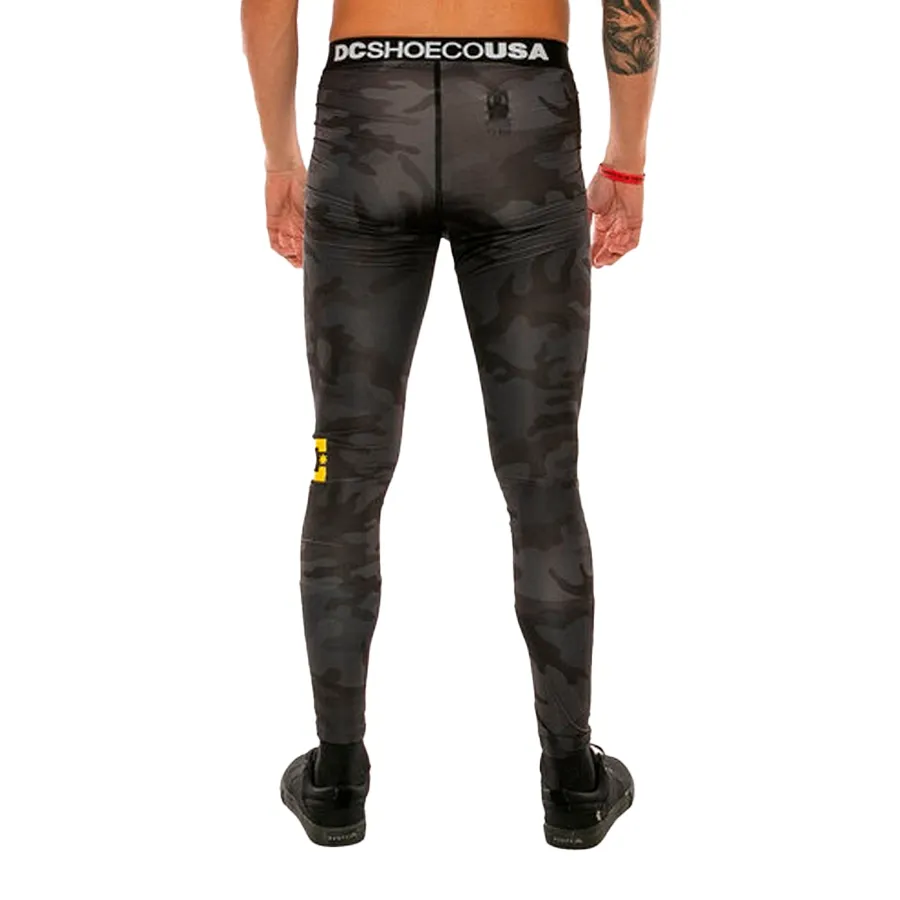 Imagen 2 de 4 de Calza Dc New School-NEGRO/AMARILLO