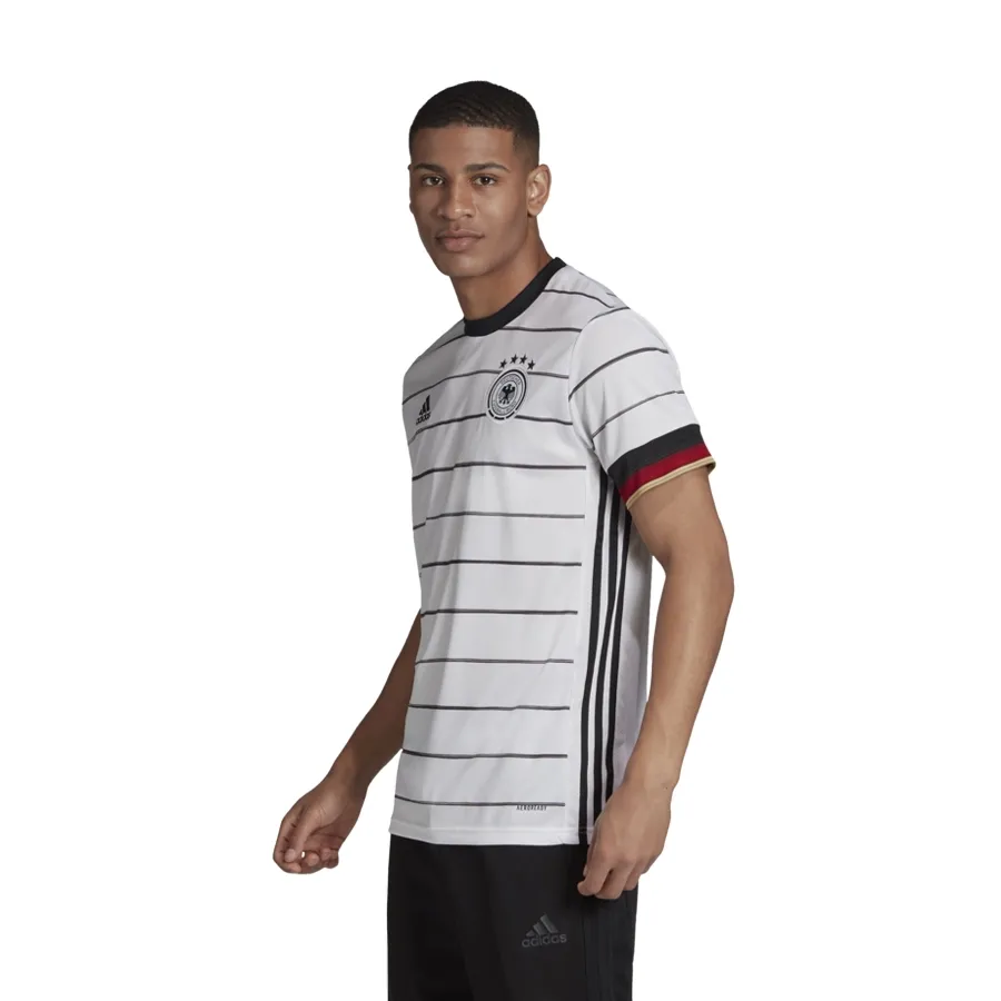 Imagen 1 de 6 de Camiseta adidas Local Alemania-BLANCO/NEGRO/ROJO