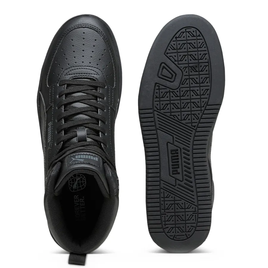 Imagen 3 de 6 de Zapatillas Puma Caven 2.0 Mid-NEGRO