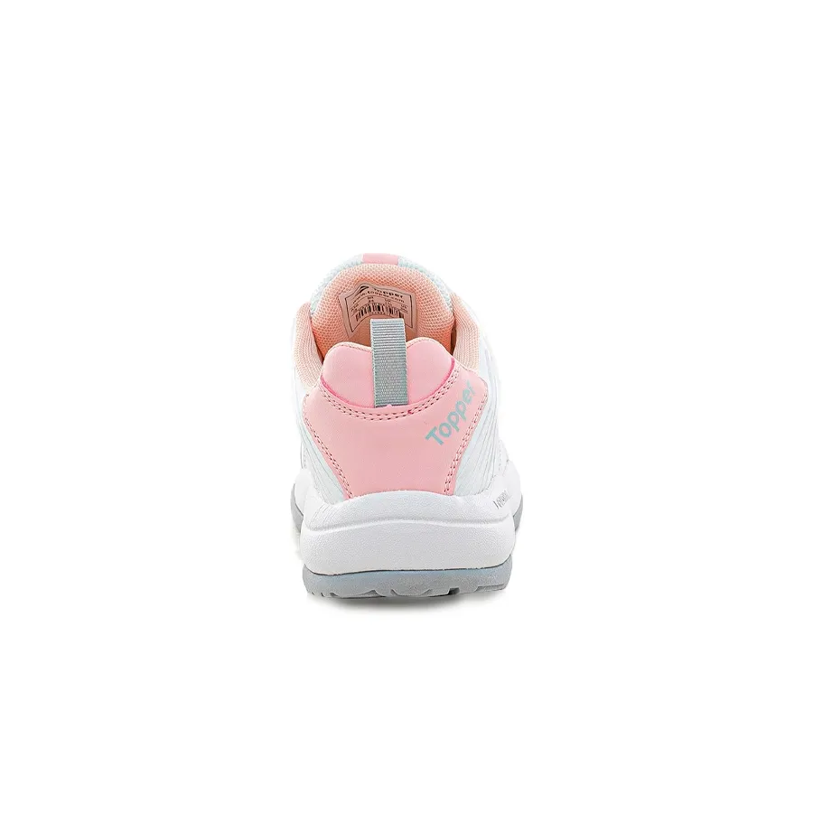 Imagen 2 de 5 de Zapatillas Topper Rod II-BLANCO/ROSA