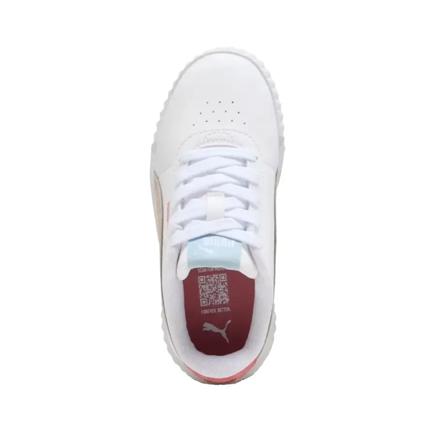 Imagen 3 de 7 de Zapatillas Puma Carina 3.0 Winter Safari-BLANCO/BEIGE/ROSA